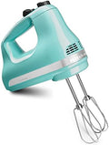 KitchenAid 5 Ultra Power Speed Hand Mixer, KHM512, Aqua Sky