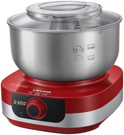 VEVOR 5.3 Qt Electric Dough Maker 500W Stand Mixer
