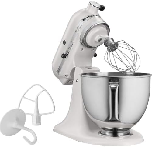 KitchenAid Artisan 5-Quart Tilt-Head Stand Mixer in Milkshake Bundle