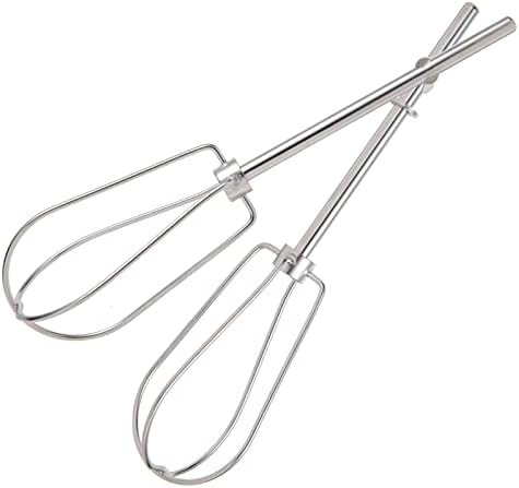 Hand Mixer Beaters Attachments for KitchenAid W10490648, KHM5APWH7