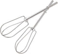 Hand Mixer Beaters Attachments for KitchenAid W10490648, KHM5APWH7
