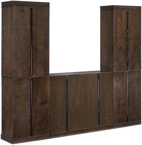Crosley Furniture Stanton 3-Piece Glass Door Pantry & Sideboard Set