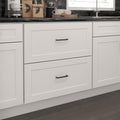 Furinno Shaker Drawer Base Kitchen Cabinet with 2-Drawers, White