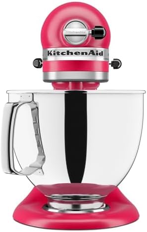 KitchenAid Artisan, 5-Qt Tilt Head Stand Mixer, KSM150PS, Hibiscus
