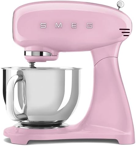 Iconic 1950s Retro Design Durable die-cast aluminum construction with glossy finish brings timeless Italian style to modern kitchens.
