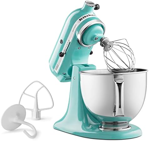 KitchenAid Artisan, 5-Qt Tilt Head Stand Mixer, KSM150PS, Aqua Sky