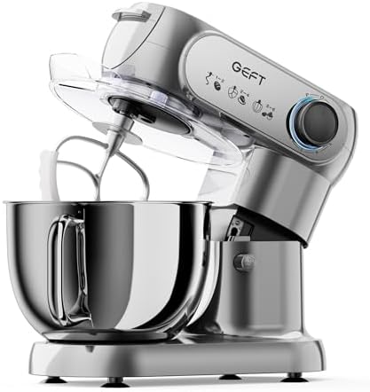 Stand Mixer, 3.5QT&6QT Bowls Mixers Kitchen Electric Stand Mixer Gray