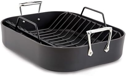 All-Clad HA1® Nonstick , 13" x 16" Roaster with rack