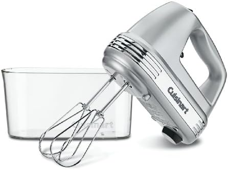 Cuisinart HM-90BCS Power Advantage Plus 9-Speed Handheld Mixer with Storage Case, Brushed Chrome & SCO-60 Deluxe Electric Can Opener, Quality-Engineered Motor System