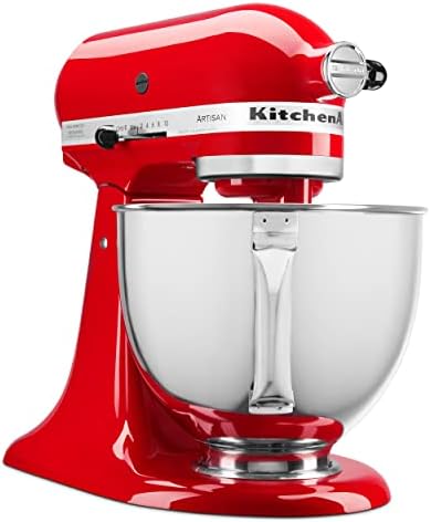 KitchenAid Artisan, 5-Qt Tilt Head Stand Mixer, KSM150PS, Cherry Tomato