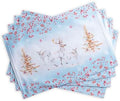 Maison d' Hermine Placemats Set of 4 Reusable 100% Cotton (13"x19")