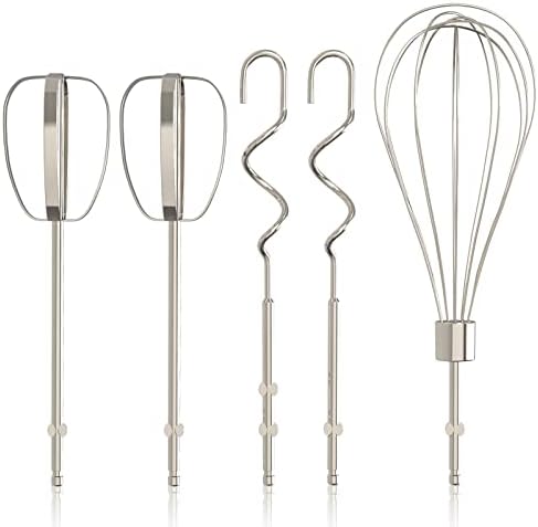 Yomelo Hand Mixer beaters 5x Stainless Steel Accessories Suitable for all Yomelo Model
