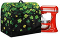 Shamrock Stand Mixer Covers Kitchen Aid Mixer Cover Dust Covers with Top Handle Front Pocket Universal Fit Tilt Head and Bowl Lift Models St. Patrick's Day Decoration