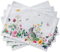 Maison d' Hermine Placemats Set of 4 Reusable 100% Cotton (13"x19")