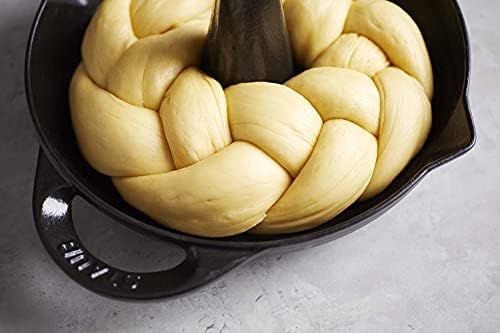 Staub Cast Iron 9.5-inch Vertical Chicken Roaster - Matte Black, Made in France