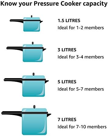 T-fal Ultimate Stainless Steel Pressure Cooker 6.3 Quart, Induction Compatible, Secure Locking Lid, Safe & Easy to Use, Cookware, Pots and Pans, Kitchen, Dishwasher Safe, Silver