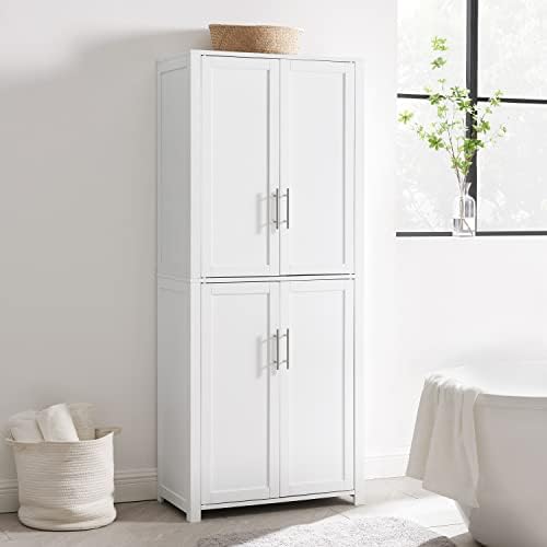 Crosley Furniture Savannah Tall Pantry Storage Cabinet
