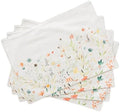 Maison d' Hermine Placemats Set of 4 Reusable 100% Cotton (13"x19")