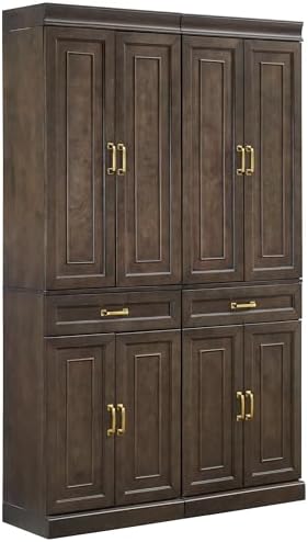 Crosley Furniture Stanton 2-Piece Pantry Storage Cabinet Set