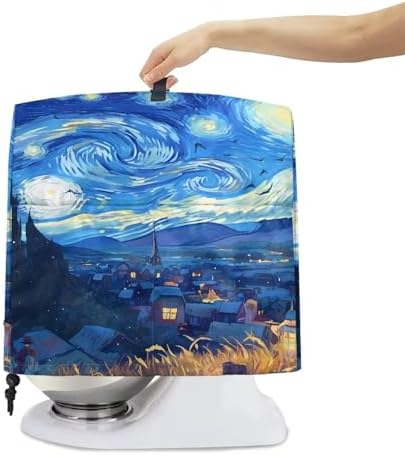 Starry Night Stand Mixer Covers Kitchen Appliance Dust Covers Decoration Kitchen Aid Mixer Covers 4.5-5 Quart Kitchen Aid Stand Mixer Dust Proof Cover Blue