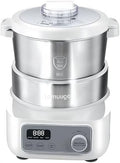 Electric Dough Maker, 6.34QT Automatic Dough Mixer with Kneading & Proofing
