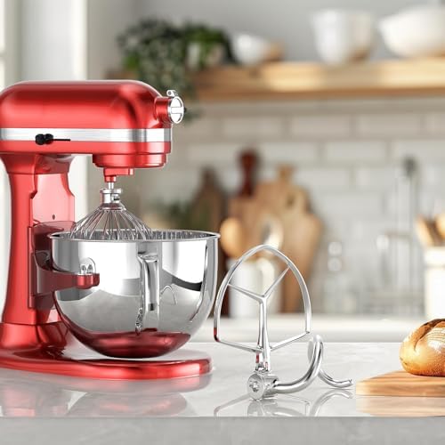7QT Stainless Steel Flat Beater for KitchenAid Stand Mixer
