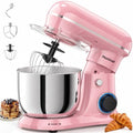 Honinst 4QT Electric Stand Mixer, 10-Speed Tilt-Head Compact Kitchen Mixer