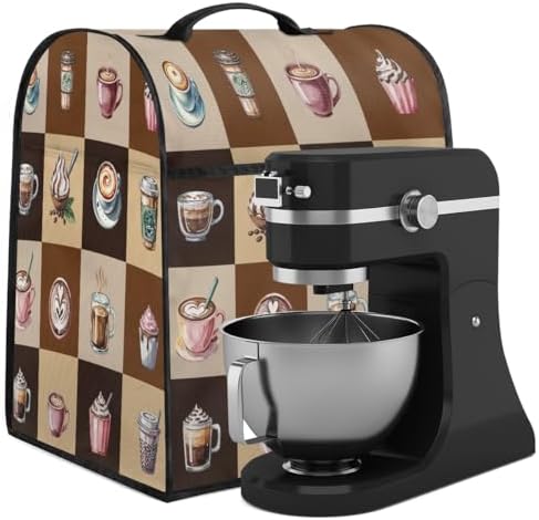 Coffee Cup Kitchen Aid Covers Foldable Washable Stand Mixer Dust Cover