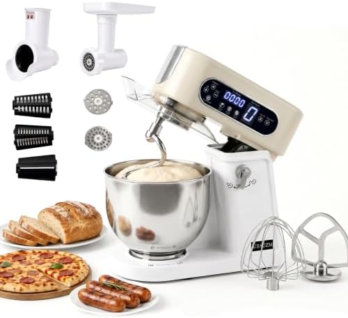 5.3 Qt 9-Speed Tilt-Head Stand Mixer, Multi-Function Electric Mixer