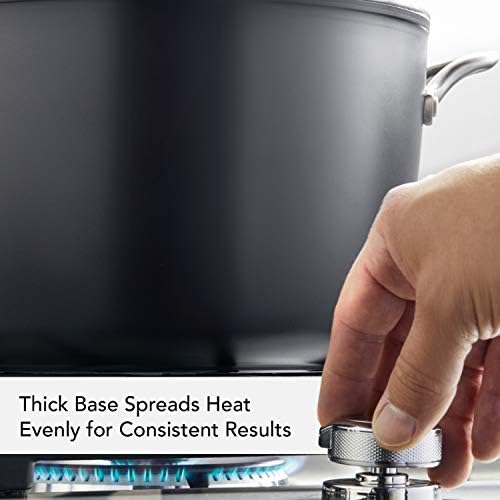 KitchenAid Hard-Anodized Induction Nonstick Stock Pot with Lid, 8-Quart