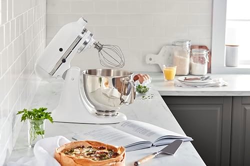 KitchenAid Artisan, 5-Qt Tilt Head Stand Mixer, KSM150PS, White