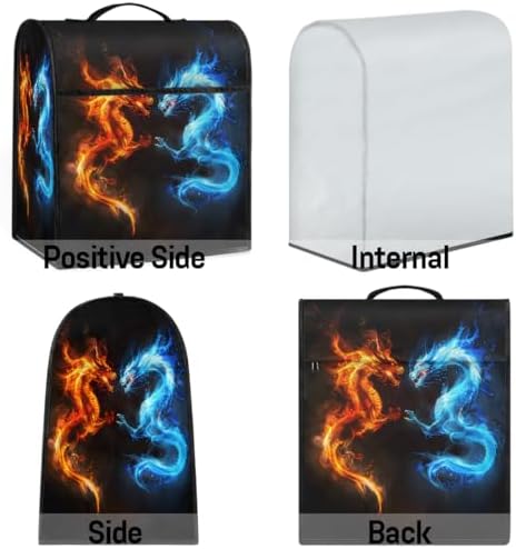 Animal Dragon Kitchen Aid Covers Foldable Washable Stand Mixer Dust Cover