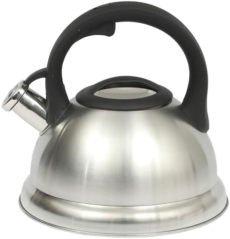 Mr. Coffee Hartbay 2.4 Quart Whistling Tea Kettle, Large Stainless Steel Stovetop Kettle, Durable Fast-Boil Tea Pot - Image 6
