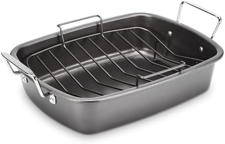 Cuisinart 16" x 12" Carbon Steel Non-Stick Roaster w/V-Rack