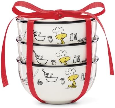 Lenox 897684 Chef Snoopy Mini Bowls, Set Of 3 - Image 2