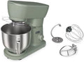 bella STIR 5.3Qt Tilt-Head Stand Mixer, 12-Speed Countertop Mixer, Aloe