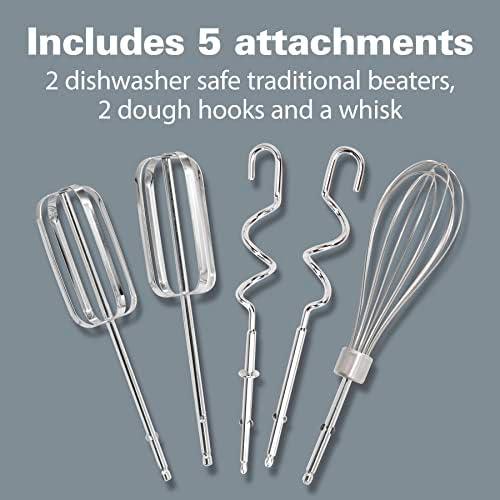 Hamilton Beach 6-Speed Electric Hand Mixer With QuickBurst and Bowl Rest
