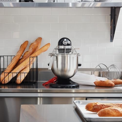 KitchenAid Commercial Series 8 Quart Bowl-Lift Stand Mixer with Stainless Steel Bowl Guard - KSMC895