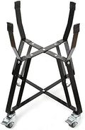 Rolling Cart for Kamado Joe Classic Accessories,Kamado Joe Parts Rolling Nest with Heavy Duty Locking Caster Wheels Powder Coated Steel Rolling Outdoor Cart for Kamado Joe Classic Grill Stand