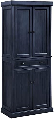 Crosley Furniture Seaside Coastal Pantry Storage Cabinet