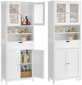 VASAGLE Storage Cabinet, Freestanding, Drawer, Open Compartments