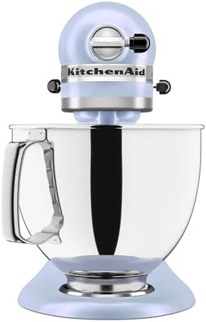 KitchenAid Artisan, 5-Qt Tilt Head Stand Mixer, KSM150PS, Blue Salt