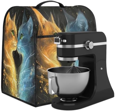 Animal Cats Kitchen Aid Covers Foldable Washable Stand Mixer Dust Cover