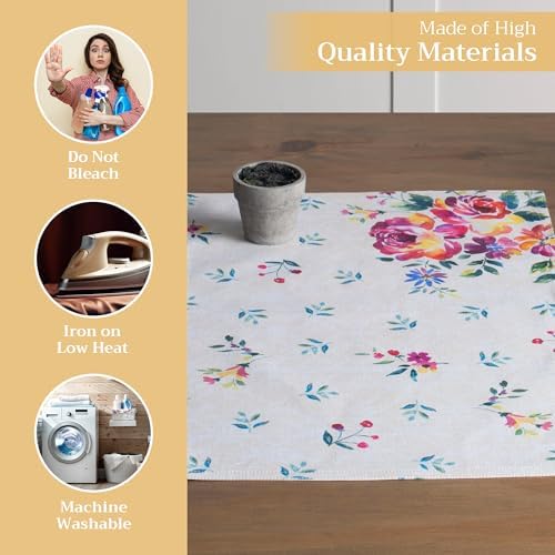 Maison d' Hermine Placemats Set of 4 Reusable 100% Cotton (13"x19")