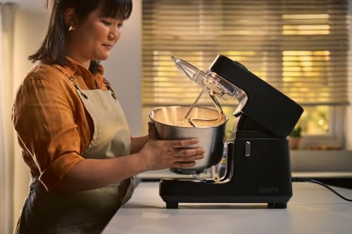 Ooni Halo Core Spiral Dough Mixer, 4.8 Qt Stand Mixer - Foundry Black