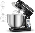 Electric Stand Mixer, 6.34QT 6-Speed Food Mixer with Timer