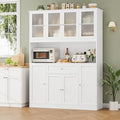 BOTLOG 72" Tall Kitchen Pantry Cabinet 15.7" D x 55.1" W x 72" H