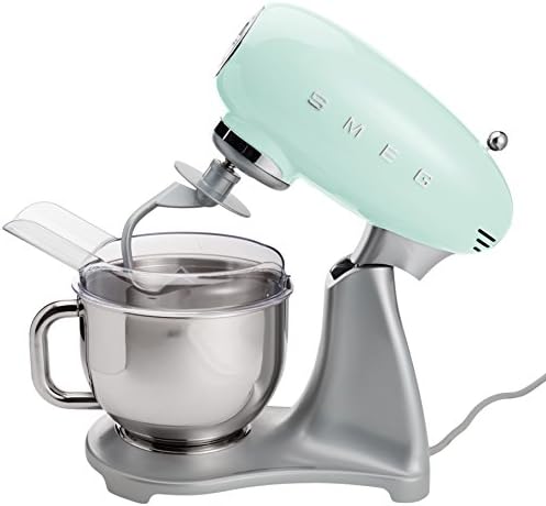 Smeg SMF01PGUS Stand Mixer, Pastel Green