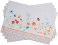 Maison d' Hermine Placemats Set of 4 Reusable 100% Cotton (13"x19")
