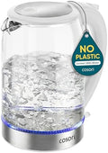 Cosori Electric Kettle, No Plastic Contact with Water, 1.7L, White by Cosori